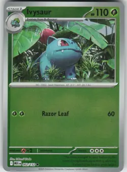 Pokemon Ivysaur Common ME01: Mega Evolution 002/132 NM - Image 1