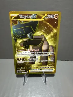 Pokemon Card - Ting-Lu ex 275/193 Sv02: Paldea Evolved Holo Near Mint - Image 1