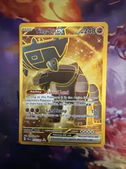 Pokemon Card - Ting-Lu ex 275/193 Sv02: Paldea Evolved Holo Near Mint - Image 3