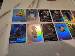 Final Fantasy TCG Legacy Collection Lot With Full Art Foils, 150+ Cards - Image 2