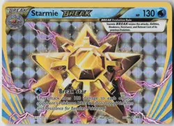 Pokemon Starmie BREAK Rare BREAK XY - Evolutions 32/108 LP - Image 1