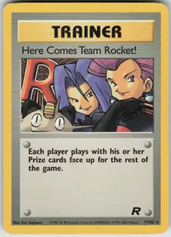Pokemon Here Comes Team Rocket! (71) Rare Team Rocket 71/82 MP - Image 1