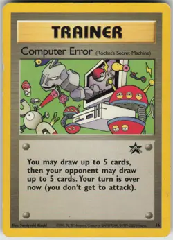 Pokemon Computer Error (Rocket's Secret Machine) Promo WoTC Promo 16/53 MP - Image 1