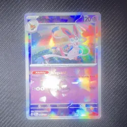 Pokemon Sylveon (PokeBall Pattern) Rare SV: Prismatic Evolutions 040/131 Hol… - Image 1