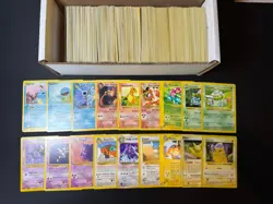 Huge Collection Bulk Lot of 600+ Pokemon Cards Mixed WOTC-XY Vintage HP-DAMAGED - Image 1