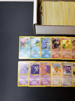 Huge Collection Bulk Lot of 600+ Pokemon Cards Mixed WOTC-XY Vintage HP-DAMAGED - Image 2
