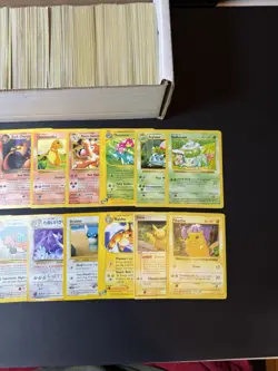 Huge Collection Bulk Lot of 600+ Pokemon Cards Mixed WOTC-XY Vintage HP-DAMAGED - Image 3