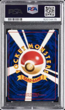 1996 POKEMON BASE SET JAPANESE #6 CHARIZARD-HOLO PSA 9 - Image 2