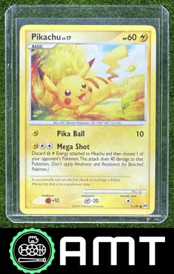 Pikachu 2009 Pokemon Platinum Arceus #71/99 - Image 1
