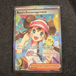 Rosa’s Encouragement SIR 123/088 - Pokemon Mega Evolution Perfect Order - Image 2