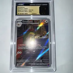 Pokemon TCG CGC 10 PRISTINE Gumshoos 153/132 Me01: Mega Evolution Holo FAST SHIP - Image 1