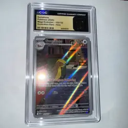 Pokemon TCG CGC 10 PRISTINE Gumshoos 153/132 Me01: Mega Evolution Holo FAST SHIP - Image 4