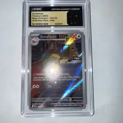 Pokemon TCG CGC 10 PRISTINE Gumshoos 153/132 Me01: Mega Evolution Holo FAST SHIP - Image 5