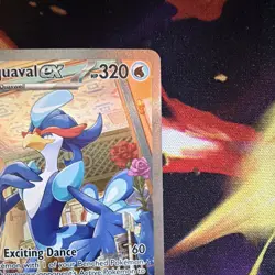Pokemon TCG Quaquaval ex 260/193 SV02 Paldea Evolved SIR Full Art Holo Eng - Image 3