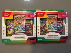Pokemon TCG First Partner Illustration Collection Series. 2 Boxes! - Image 1