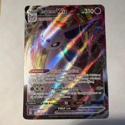 The Pokemon Company Pokemon TCG Espeon VMAX 065/203 SWSH07 Ultra Rare Holo Eng - Image 1