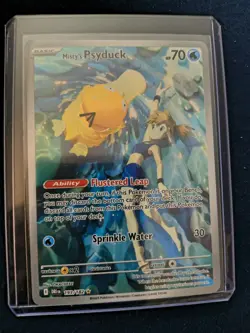 Pokemon TCG Misty's Psyduck Card - Destined Rivals Near Mint Condition!! - Image 2