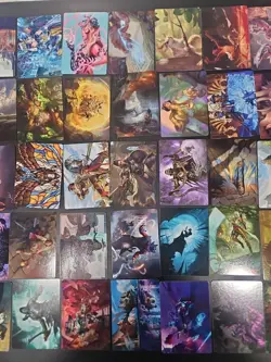 Lot Of 50 Art MAGIC THE GATHERING CARDS - Image 3