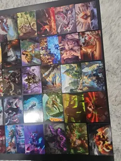 Lot Of 50 Art MAGIC THE GATHERING CARDS - Image 4