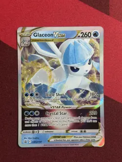 Glaceon VSTAR SWSH197 Holo Promo Card Sword & Shield - Image 1