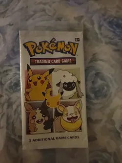 Pokemon Celebrations General Mills Cereal 3-Card Booster Pack Promo NEW-SEALED - Image 1