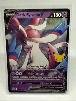 Dark Sylveon v SWSH134 SWSH: Sword & Shield Promo Cards Holo 388 - Image 1