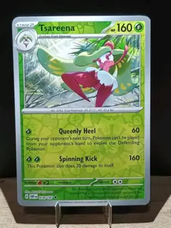 Tsareena 018/197 & Clefairy 081/197 Obsidian Flames Reverse Holo Pokemon Cards - Image 3