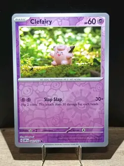 Tsareena 018/197 & Clefairy 081/197 Obsidian Flames Reverse Holo Pokemon Cards - Image 5