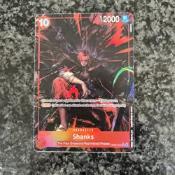 Shanks (OP09-004 SR) Secret Rare ALT ART One Piece Card Game English - Image 1