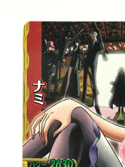 Nami ONE PIECE Berry Match IC Card TCG Bandai Japan 2009 Rare SW-002-WPR - Image 3