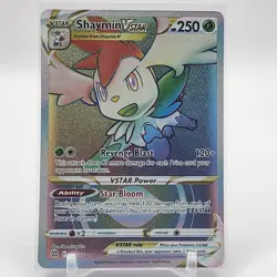 Shaymin VSTAR 173/172 Rare Rainbow | Brilliant Stars | Pokemon Card - Image 1