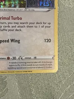 Archeops - (Prerelease) SWSH272 SWSH: Sword & Shield Promo Cards Holo - Image 4