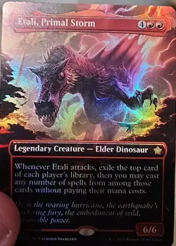Etali, Primal Storm (Borderless) Foundations Foil NM, Pack Fresh - Image 1
