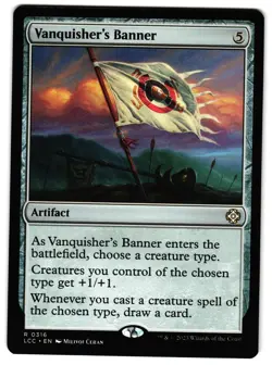 Vanquisher's Banner 316 - NM - Commander: The Lost Caverns of Ixalan R - Image 1