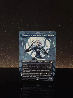 Mm'menon, the Right Hand #0290 EOE R (Borderless) (Non-Foil) Edge of Eternities - Image 1