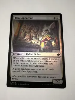 MTG: Hare Apparent, Regular, Common, Foundations - Image 1