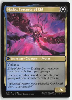 MTG - Emet-Selch, Unsundered M FINAL FANTASY 218 LP-NM - Image 2