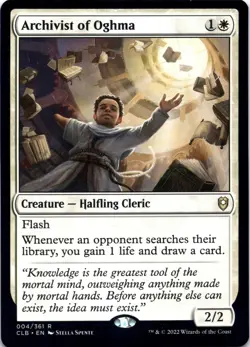Archivist of Oghma - Battle For Baldur's Gate - Magic MTG NM - Image 1