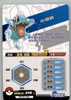 Pokemon ID - Totodile R PM-SS1-032 - World of Sword & Shield Card NON TCG - Image 2