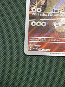 Pokemon TCG Persian 078/064 Scarlet Violet Shrouded Fable Illustration Rare Card - Image 3