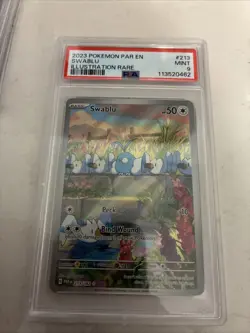 Pokemon TCG Swablu Paradox Rift 213/182 Holo Illustration Rare Card - Image 1