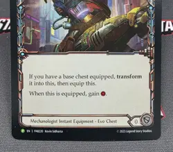 FAB FOIL Evo Buzz Hive (Convention)- Promotional Flesh and Blood Card #220 - Image 4