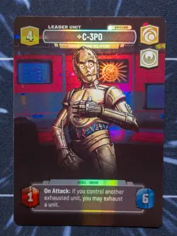 Star Wars Unlimited: C-3PO - Human-Cyborg Relations (Showcase) SEC 1035 - Image 1