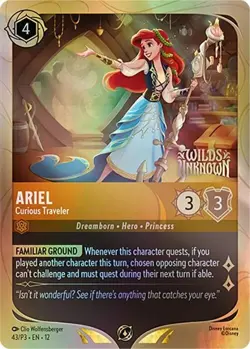 Ariel - Curious Traveler - Disney Lorcana Promo Cards Sealed - Image 1