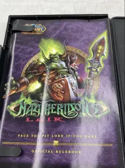 World Warcraft Magtheridon's Lair Raid Deck Trading Card Game Official Rulebook - Image 2