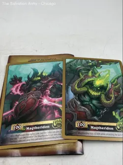 World Warcraft Magtheridon's Lair Raid Deck Trading Card Game Official Rulebook - Image 4