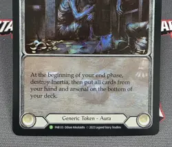 FAB FOIL Inertia (Pro Tour)- Promotional Flesh and Blood Card #135 - Image 4