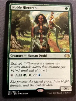 MTG Noble Hierarch {Double Masters} - NM - Image 1