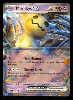 Mimikyu ex 004 SV: Scarlet & Violet Promo Cards Promo NM - Image 1