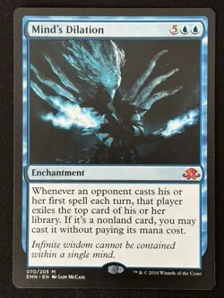 1x MTG Mind's Dilation - Eldritch Moon (EMN) #70 - Magic the Gathering - Image 1
